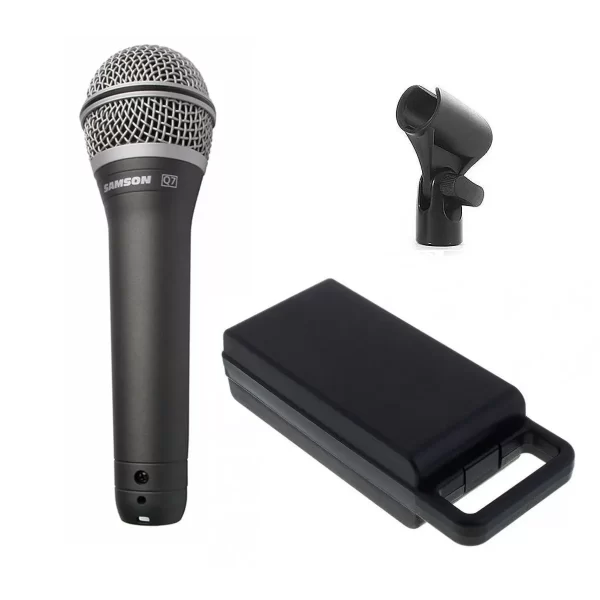 Microfone Samson Q7 Dinâmico Supercardioide cor preto - Image 2